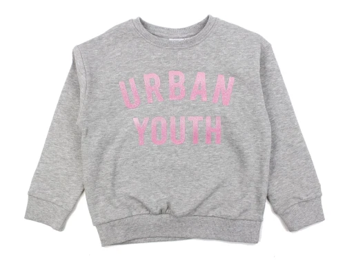 Name It grey melange boxy sweatshirt